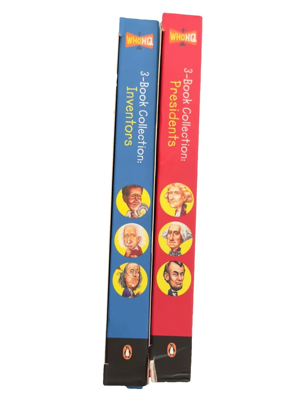 Presidents & Inventors - WhoHQ - 3-Book Collection